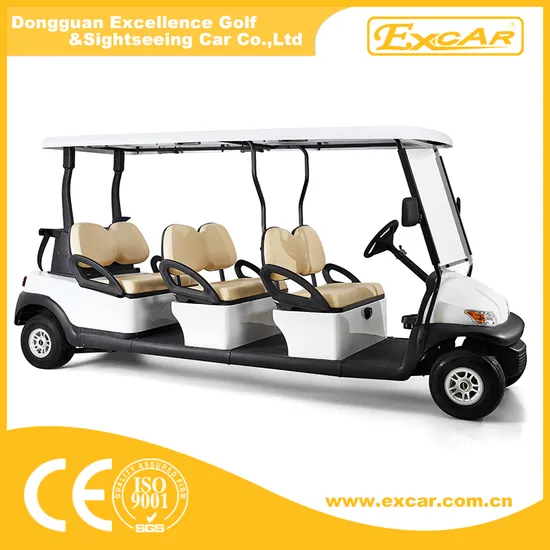 Elektrischer Golfwagen für 6 Passagiere zu verkaufen