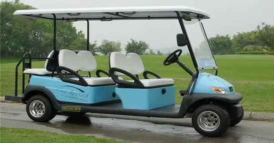 Günstiges 6-Sitzer-Elektro-Sightseeing-Auto für Touristenorte