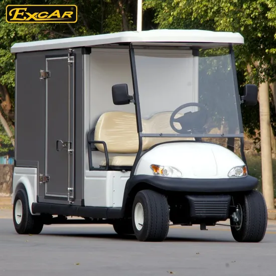 CE-geprüfter 2-Sitzer-Elektro-Golfwagen